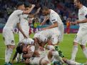 Bertemu Spanyol di Semifinal Euro 2020, Italia Buat Rekor Kemenangan 15 Kali Berturut-turut
