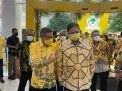 Hadiri Peresmian Gedung A DPP Golkar, Taufan Pawe Laporkan Perkembangan Golkar Sulsel ke Airlangga