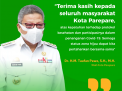 Parepare Zona Hijau Penyebaran Covid-19, Wali Kota Ucapkan Terima Kasih ke Masyarakat