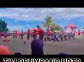 Memukau, Aktraksi Tim SMPN 4 Parepare di Lomba Drumband Semarak HUT Kemerdekaan