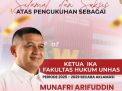 Disperkim Makassar Ucapkan Selamat atas Terpilihnya Munafri Arifuddin sebagai Ketua IKA Fakultas Hukum Unhas