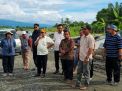 Bupati Pasangkayu Tinjau Progres Pembangunan Jembatan Jalan Poros Bulu Bonggu-Antai Kanan, Nilai Pagu Anggaran Rp14 M