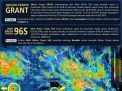 BMKG Update Perkembangan Sistem Siklon Tropis Grant, Sulbar Aman dari Dampak Langsung