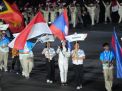 Indonesia Resmi Peringkat ke-2 Sea Games 2025, Atlet Ice Skating Kierana Alexandra Kibarkan Merah Putih pada Closing Ceremony