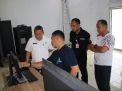 Kadis Kominfopers Dampingi Sekda Pasangkayu Tinjau Kapasitas Internet di Kantor Pusat Layanan Informasi