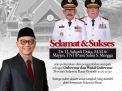 SDK-JSM Resmi Jadi Gubernur-Wagub Sulbar, Habsi Wahid Ucapkan Selamat Bekerja Mengemban Amanah Rakyat