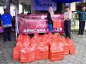 Setelah Berikan Bantuan Air Bersih, Kini PDAM Makassar Salurkan 500 Paket Makanan di Wilayah Terdampak Banjir di Antang