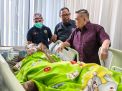 Kunjungi Korban Salah Tangkap di RSUD Polman, Wagub Sulbar Ingatkan Pentingnya Penyelesaian Hukum yang Manusiawi