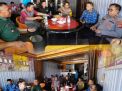 Camat-Sekcam Ujung Tanah Bersilaturrahmi dengan Danramil dan Kapolsek yang Baru