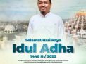 Disperkim Makassar Ucapkan Selamat Hari Raya Idul Adha 1446 Hijriah