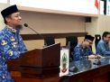 Pengukuhan Kepala OJK Sulselbar, Gubernur Andi Sudirman Minta TPKAD Optimalkan Program-program OJK