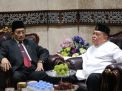 Wagub Salim Mengga Bersilaturahmi dengan Menag RI, Bahas Penyempurnaan Program Haji