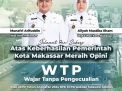 Disperkim Ucapkan Selamat Atas Raihan Opini WTP Pemkot Makassar