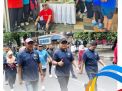 Semangat Sehat Rayakan HUT Makassar ke-418, Kepala DPMPTSP Bersama Jajaran Ikuti Jalan Sehat