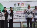 PGRI Bergerak Bersama Pemkot Parepare, Brigif dan FKH Menanam Pohon, Tunjukkan Guru juga Bisa Turun Merawat Lingkungan