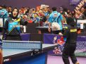 Tim Tenis Meja Beregu Putri Sulsel Melaju ke 8 Besar PORNAS Korpri XVII 2025 di Palembang