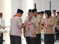 Ketua Kwarnas Budi Waseso Pimpin Pelantikan Pengurus Mabida dan Kwarda Gerakan Pramuka Sulbar Periode 2025-2030