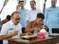 Pastikan Sterilitas MBG, Gubernur Suhardi Duka Cicipi Langsung Makanan Siswa di SMKN 1 Rangas