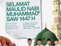 DPRD Kota Makassar Uucapkan Selamat Memperingati Maulid Nabi Muhammad SAW 1447 H