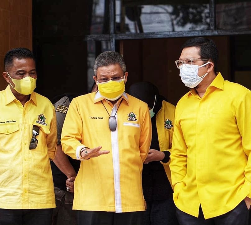 Taufan Pawe Dampingi Doli Kurnia ke Pinrang, Bahas Strategi Pemenangan Golkar di Sulsel