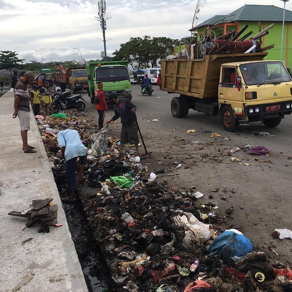 DLH Parepare Respon Cepat Laporan Masyarakat Terkait Tumpukan Sampah di Beberapa Titik