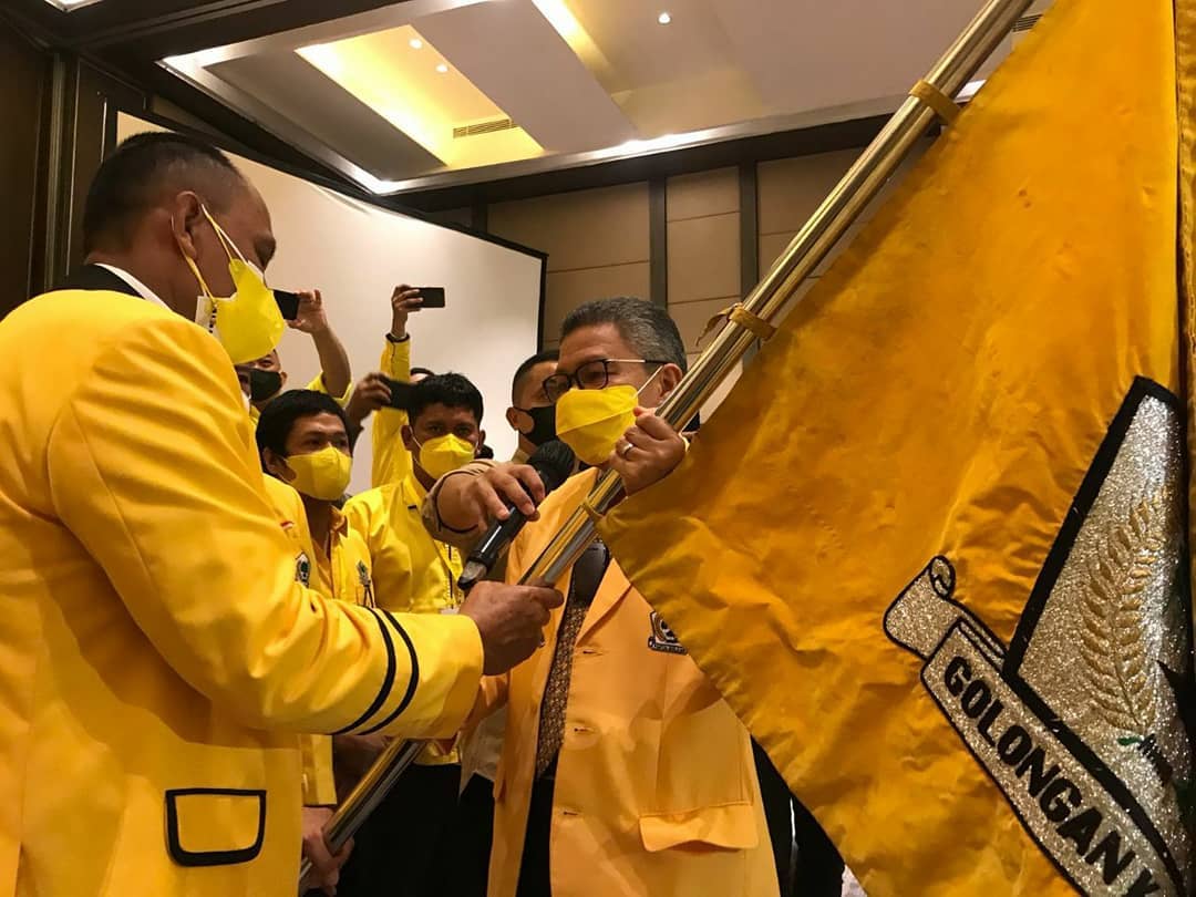 Victor Datuan Batara Kembali Pimpin Golkar Tana Toraja