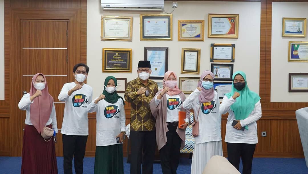 Wali Kota Parepare Dukung Gerakan Aksi Bersih-bersih se-Dunia