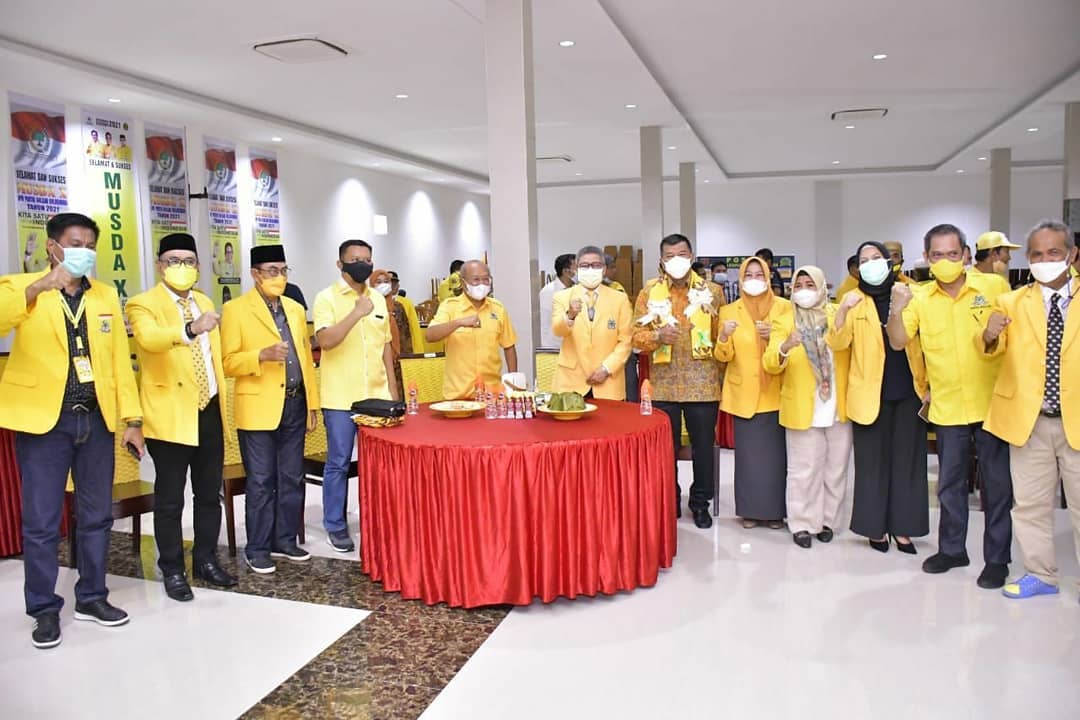 Hadiri Musda Golkar Bulukumba, Taufan Pawe Didampingi Tiga Kepala Daerah