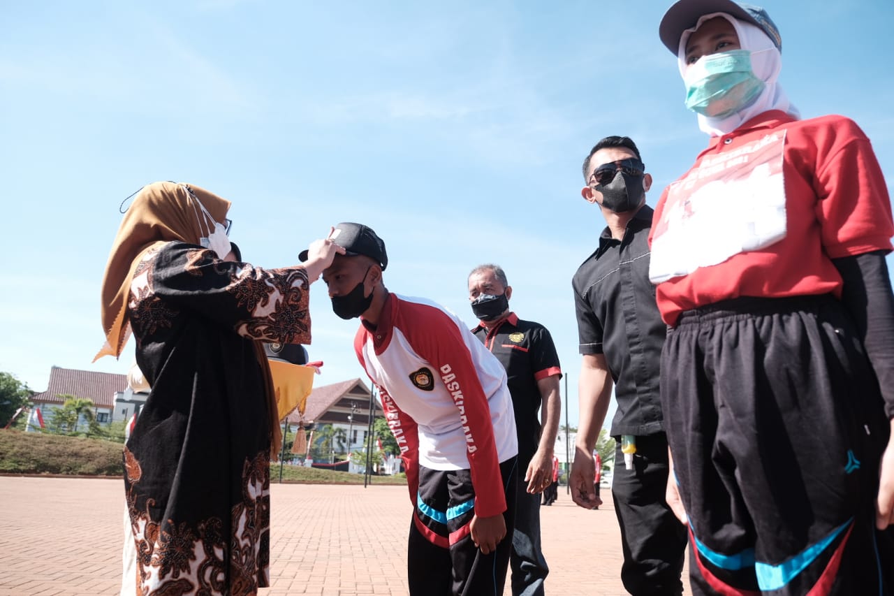 Jelang 17 Agustus, Calon Paskibraka Kabupaten Gowa Mulai Jalani Latihan