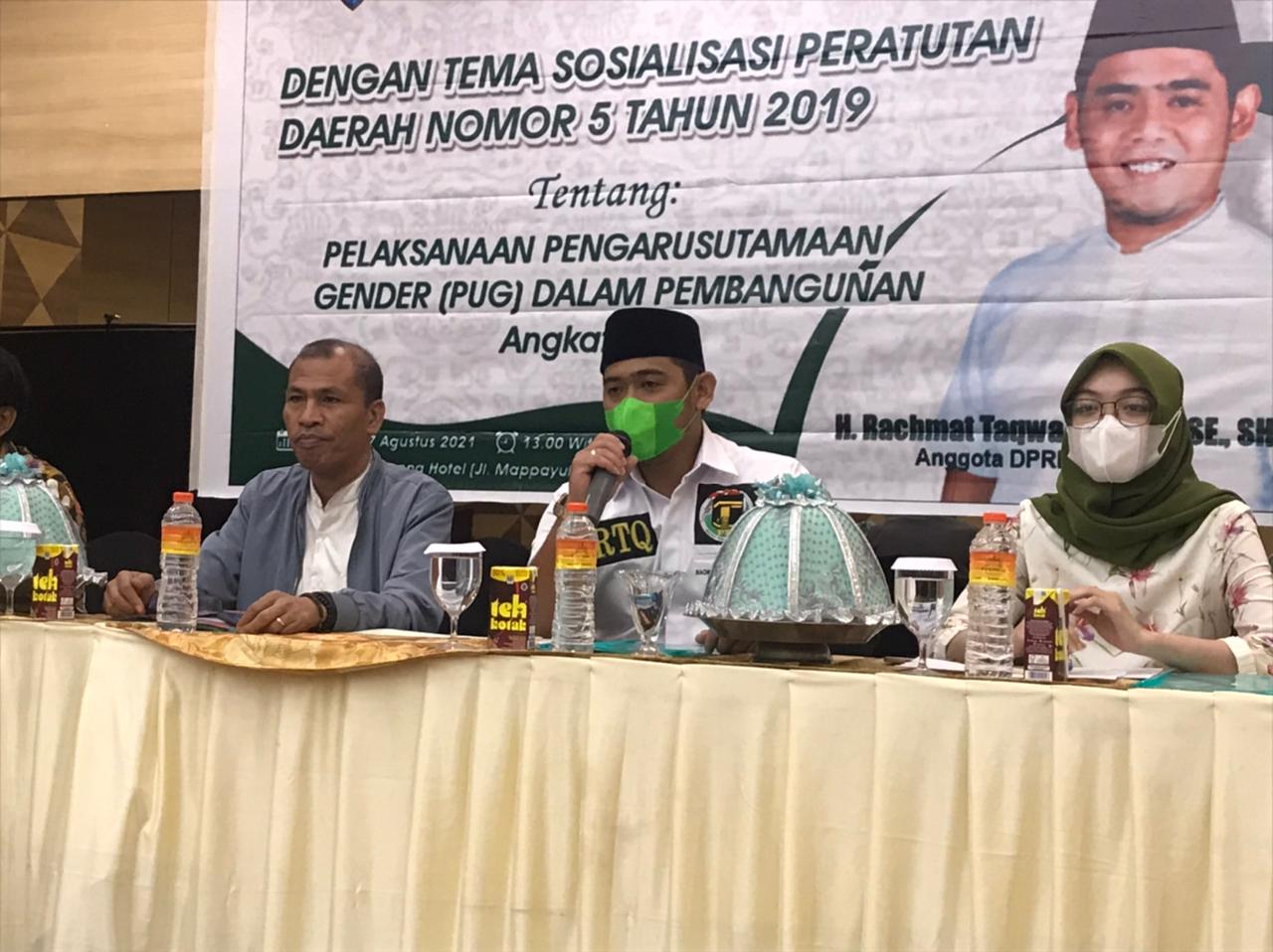 Gelar Sosper Tentang PUG, RTQ : Peran Perempuan Sangat Penting