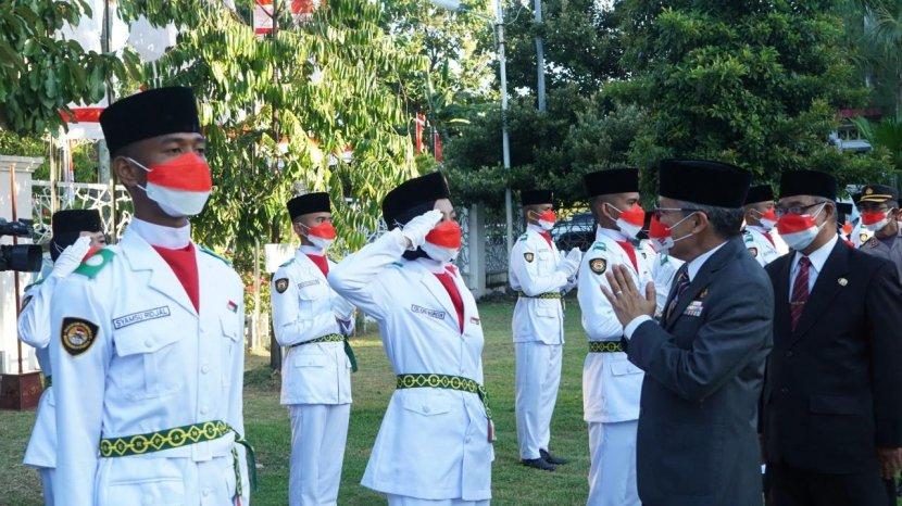 Kukuhkan 61 Paskibraka Kota Parepare, Wali Kota: Di Masa Depan Nanti akan Menjalankan Kepemimpinan