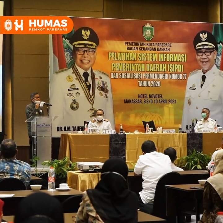 Buka Pelatihan SIPD, Wali Kota: Kita Tidak Boleh Lebih Besar Pasak Daripada Tiang