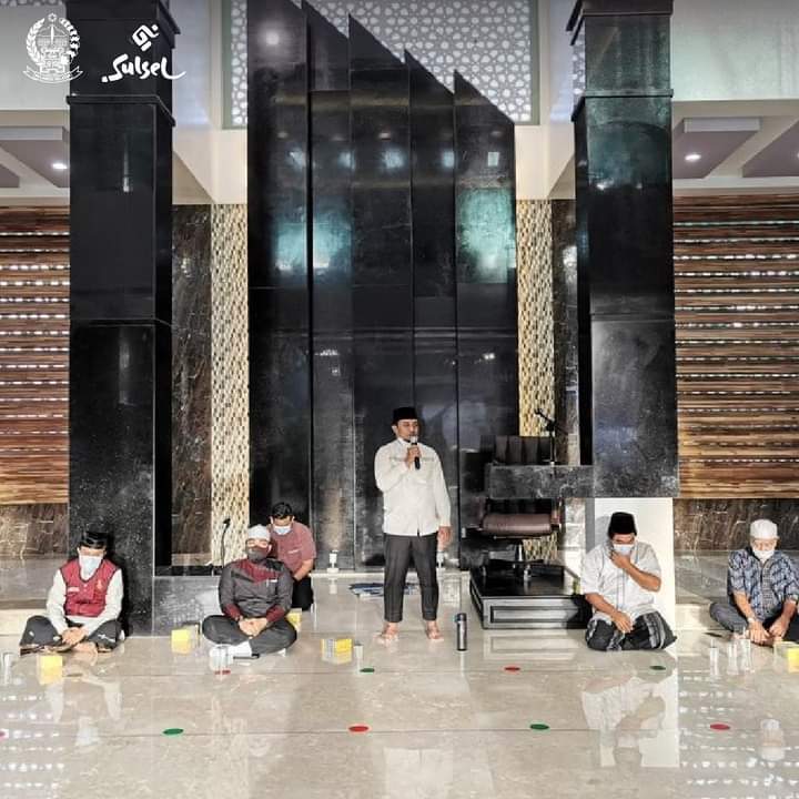 Plt Gubernur Sulsel Sarankan Salat Idul Fitri di Lapangan Terbuka