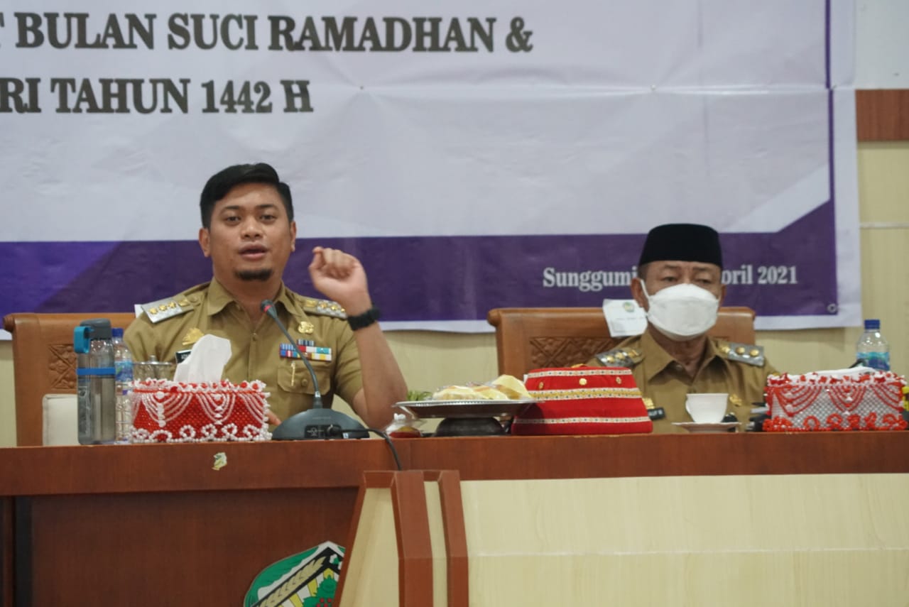 Bupati Adnan Harap Harga dan Ketersediaan Bahan Pokok Selama Ramadan Tetap Aman