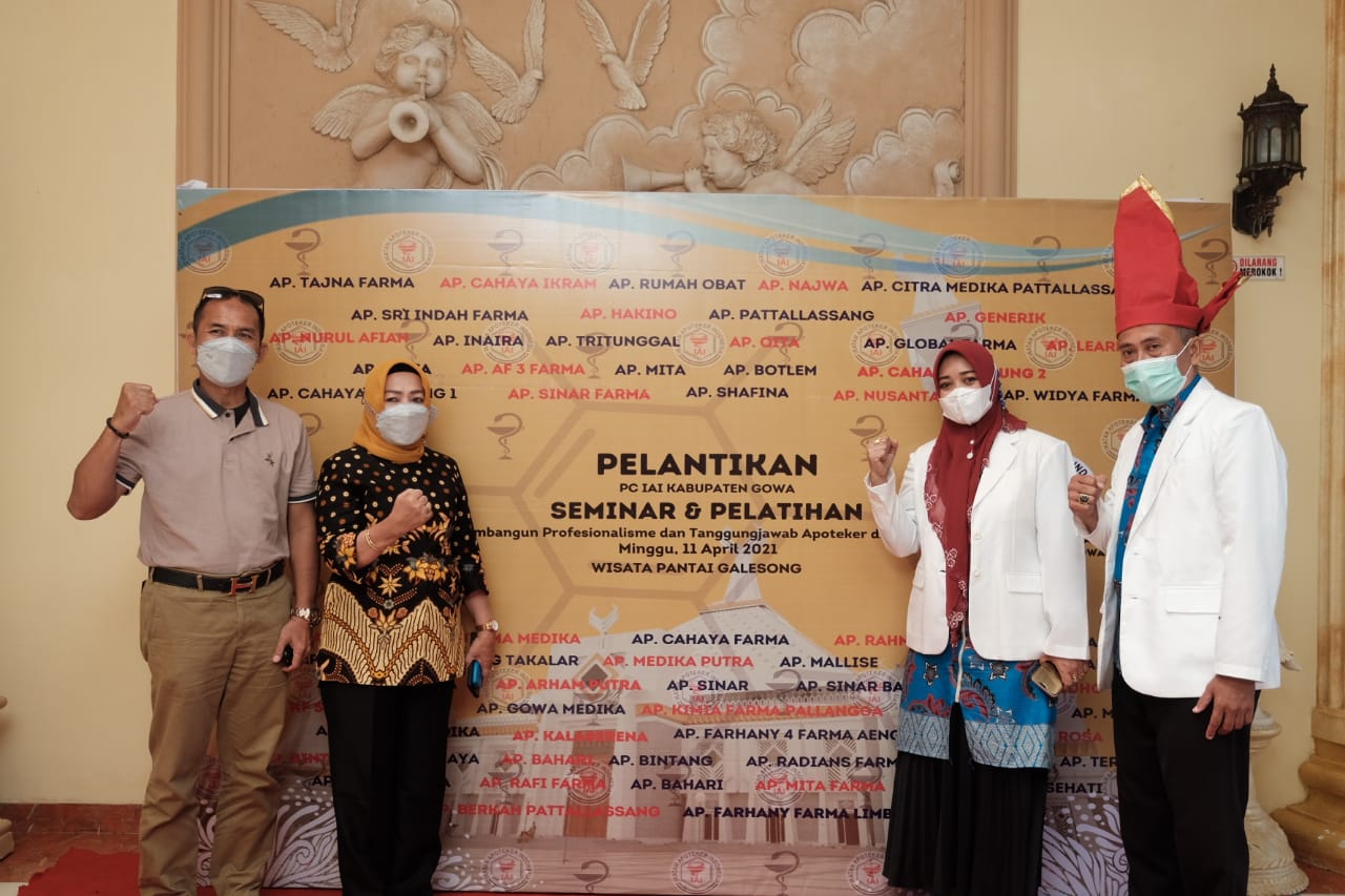 Kehadiran Pengurus IAI Gowa Diharapkan Dapat Kawal Kesuksesan Vaksinasi