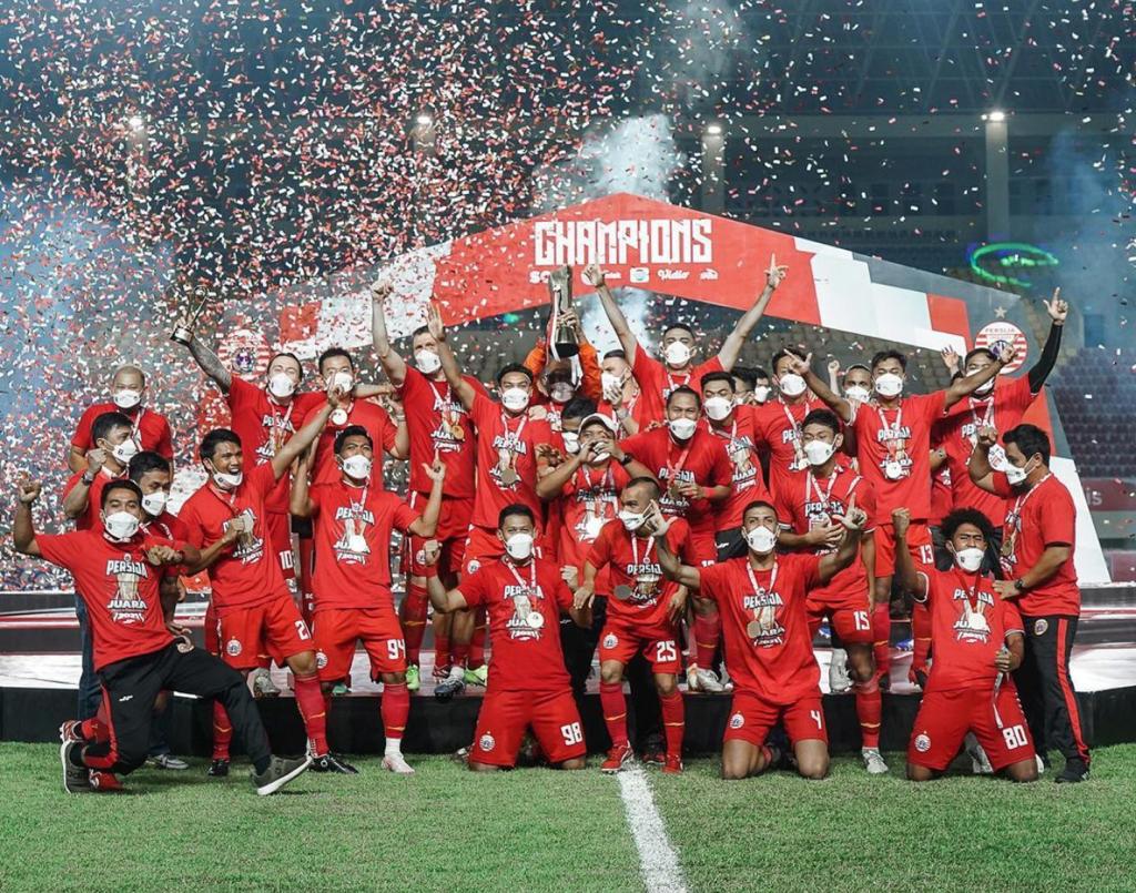 Hasil Piala Menpora 2021: Persija Jakarta Keluar Sebagai Juara