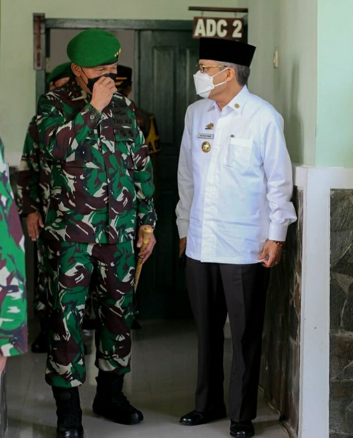 Wali Kota Sambut Kedatangan Pangdam XIV Hasanuddin di Parepare