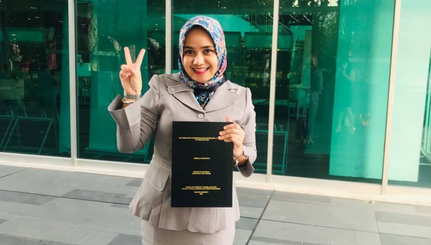 Gabriella Fardhiyanti, Gadis Cerdas asal Aceh yang Raih Gelar Doktor di Usia 25 Tahun