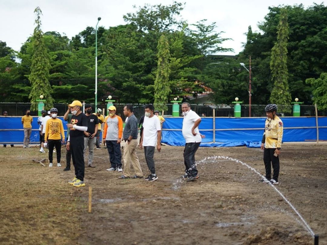 Hari Libur, Wali Kota Parepare Tetap Pantau Progres Pembangunan dan Rehabilitasi Fisik