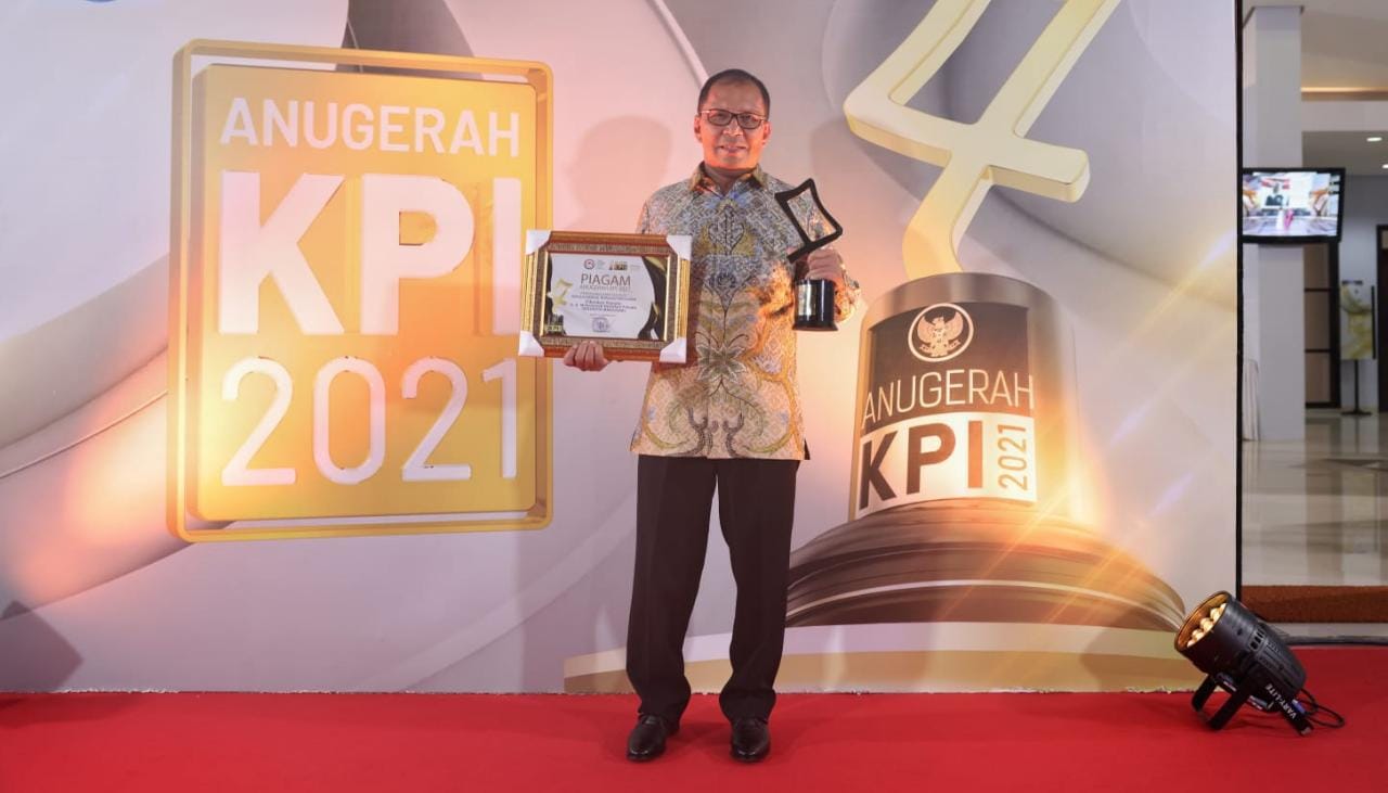 Wali Kota Danny Raih Anugerah KPI Pusat, Kategori Khusus Kepala Daerah Inspirasi Penyiaran 