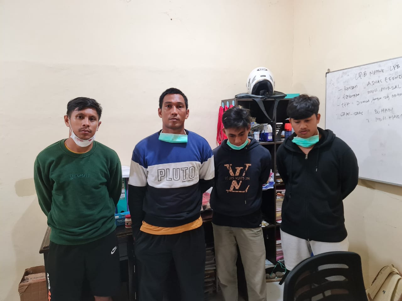 Sempat Buron Usai Keroyok Wasit, 4 Pemain PS Sidrap Akhirnya Diringkus Polisi