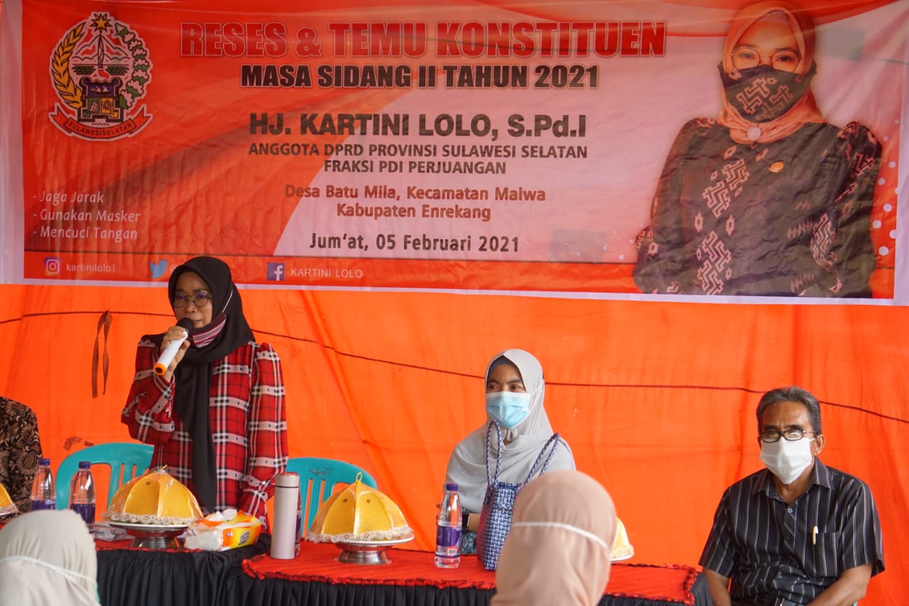 Reses di Enrekang, Anggota DPRD Sulsel Fraksi PDIP Tekankan Sinergi Pemerintahan Pada Setiap Tingkatan