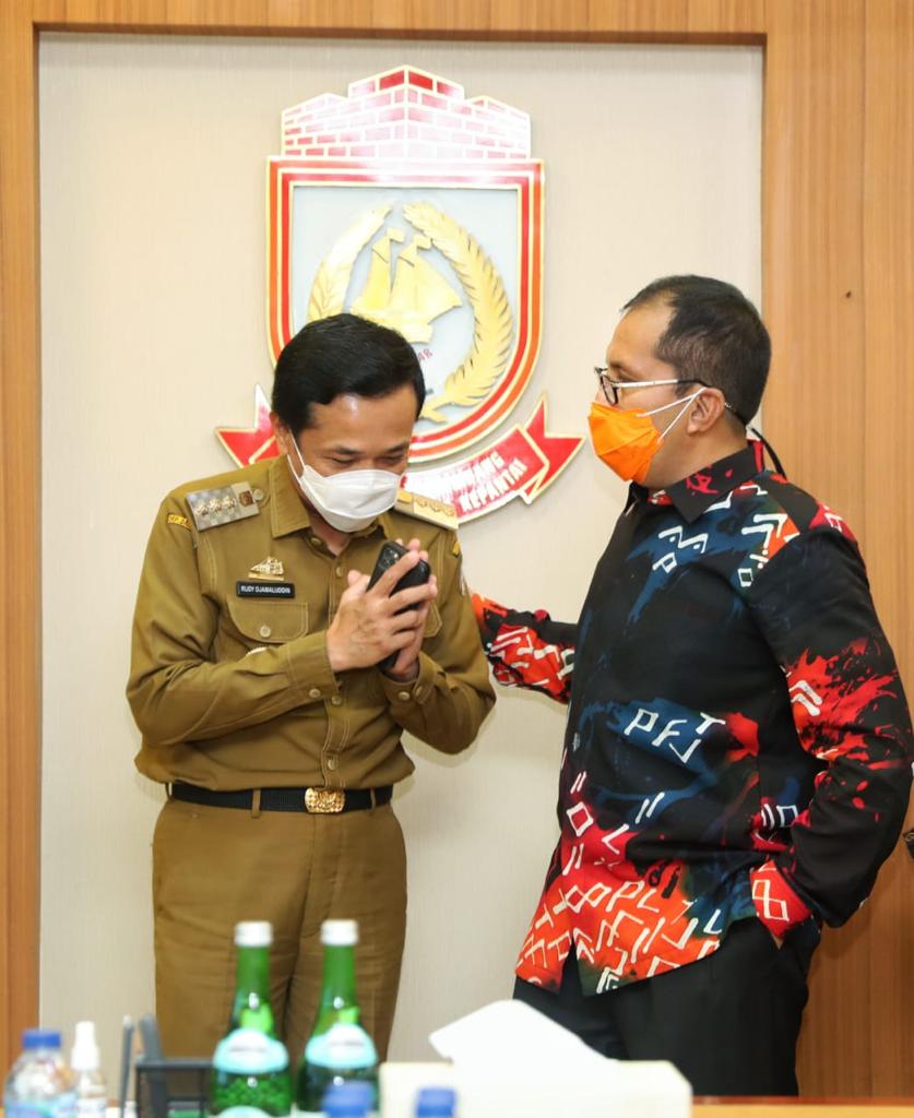 Bertemu di Balaikota, Pj Wali Kota Rudy dan Danny Pomanto Sepakat Lelang Jabatan Dilanjutkan