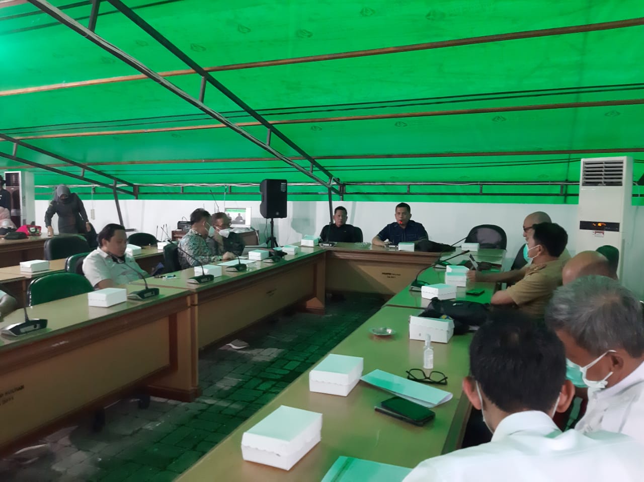 Ketua Komisi III Berharap Rehabilitasi Bangunan Kantor dan Rumah Warga Segera Direalisasikan oleh Pemerintah