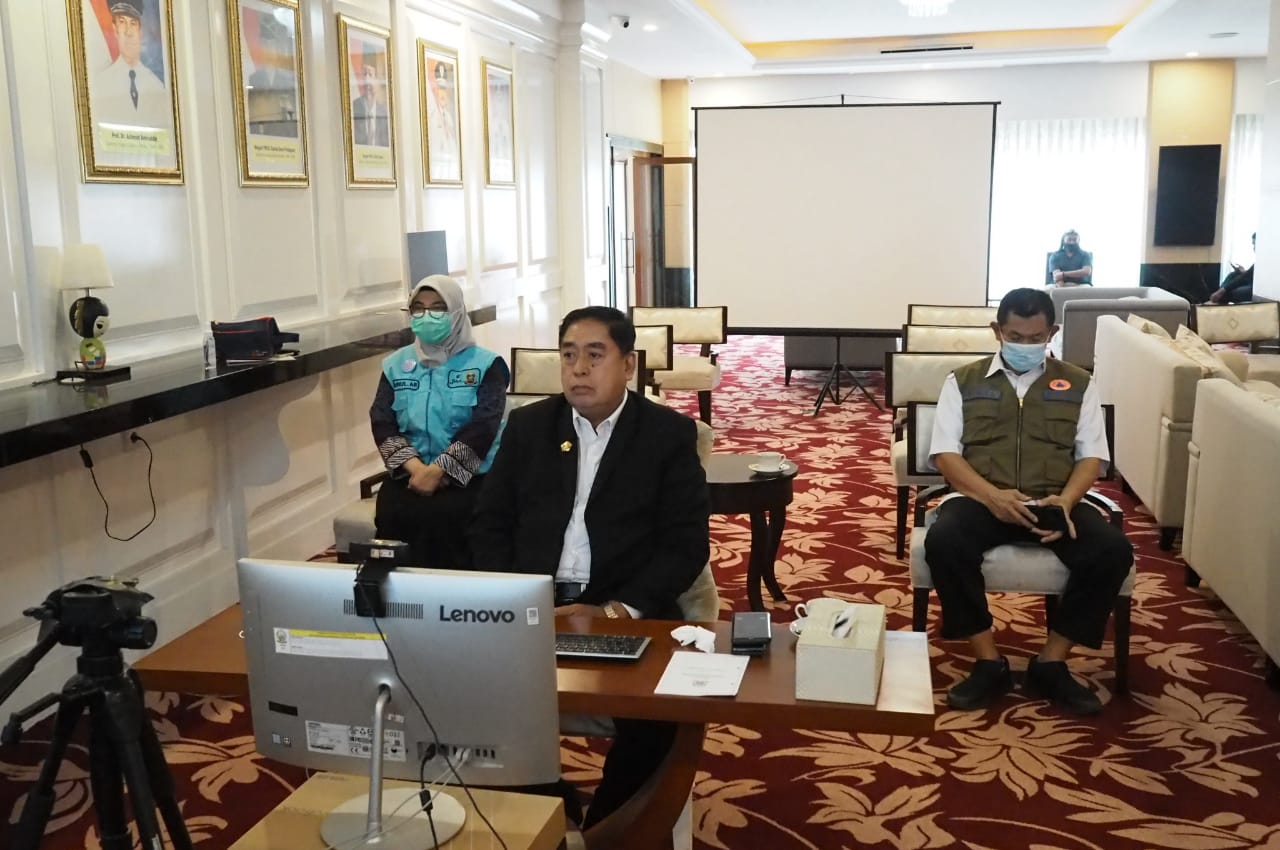 Sekprov Laporkan Kondisi Kasus Covid-19 ke Pemerintah Pusat, Vaksinasi Tahap II Sasar Kelompok Lansia