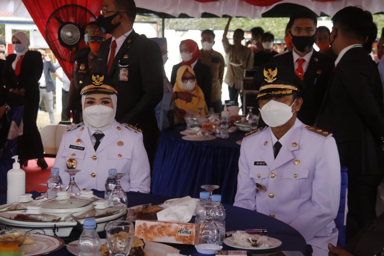 Wabup Ado Masud Sampaikan Terima Kasih ke Habsi Wahid dan Irwan Pababari