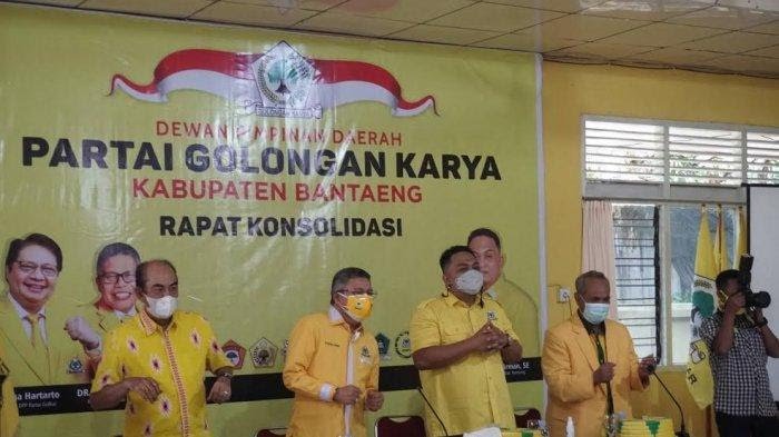 Road Show ke Wilayah Selatan, di Bantaeng Taufan Pawe Dorong Menantu Gubernur jadi Ketua Golkar
