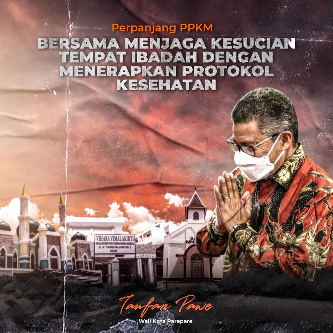 Taufan Pawe Imbau Tokoh Agama dan Masyarakat Jaga Kesucian Tempat Ibadah dari Segala Macam Penyakit