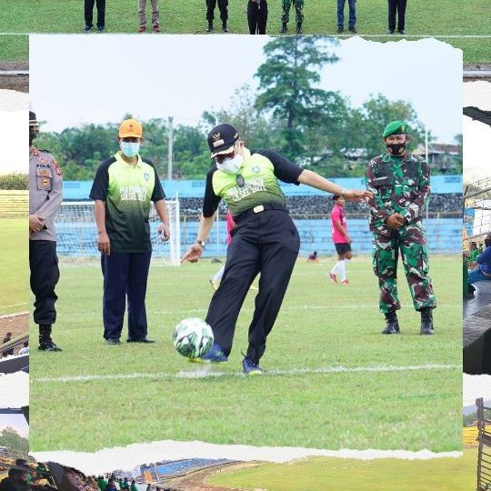 Wali Kota Buka Kualifikasi Grup 4 Pra Porprov Sepakbola di Stadion Gelora BJ Habibie