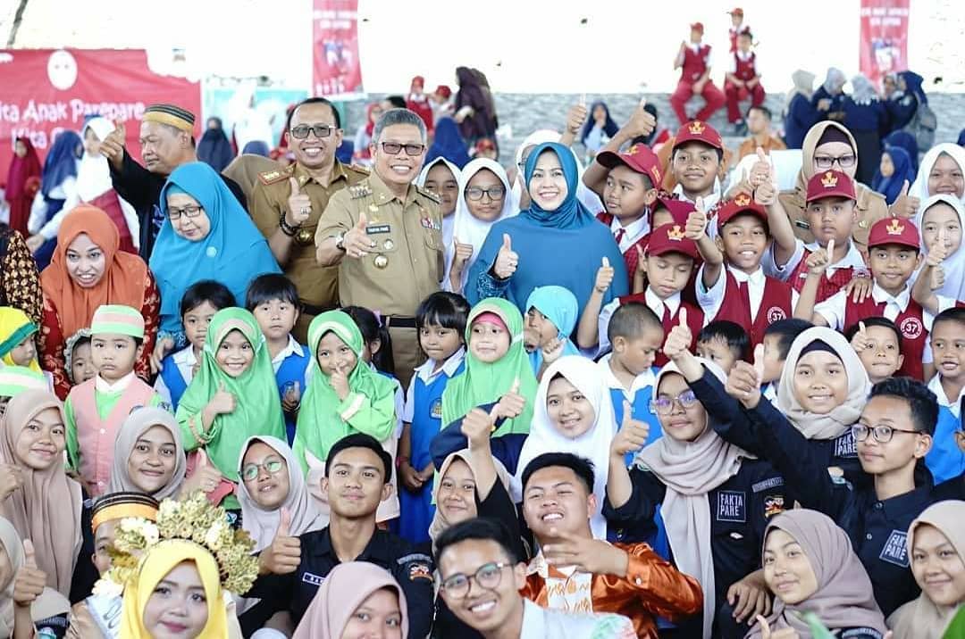 HAN 2021: Wali Kota: Keceriaan Anak-anak di Kota Parepare Merupakan Tanggung Jawab Kita Bersama